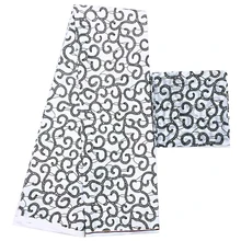 Африканская шелковая восковая ткань, Высококачественная ИМИТИРОВАННАЯ шелковая ткань, африканская принтованная ткань, нигерийская Анкара, африканские вечерние восковые принты