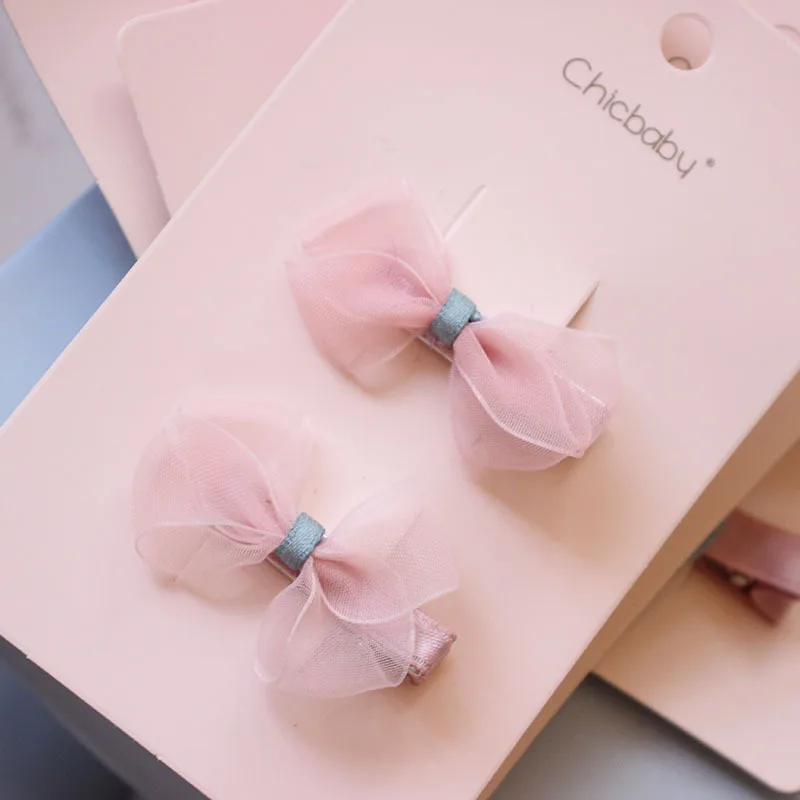 Chicaby Корейский детский стиль, Корейский сладкий пряжа шпилька, шпилька, бант, кролик, жемчужные волосы. Нарисованной длинноволосой девочкой, аксессуары