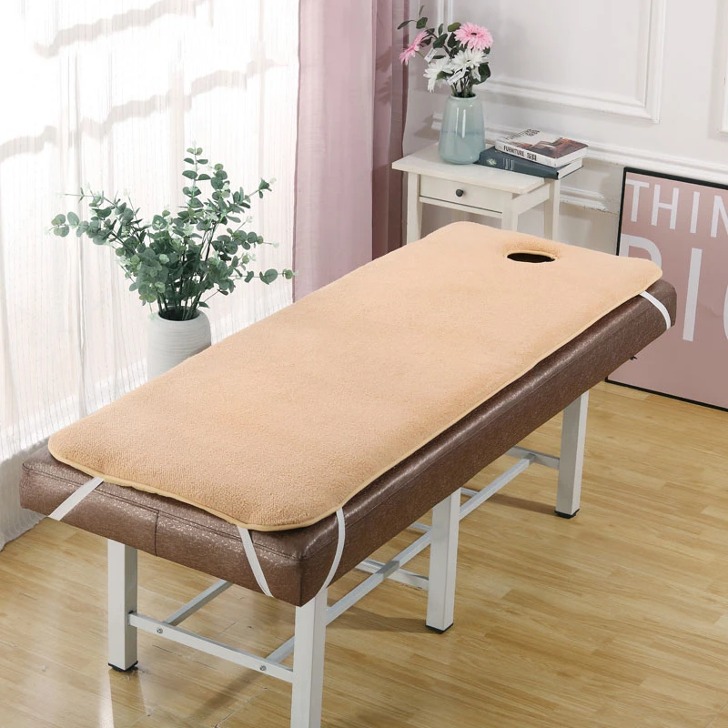 Bed Pad for Beauty Salon Massage Table Bed Sheet Massage SPA Sauna Mattress Pad Treatment Cover with Breath Hole