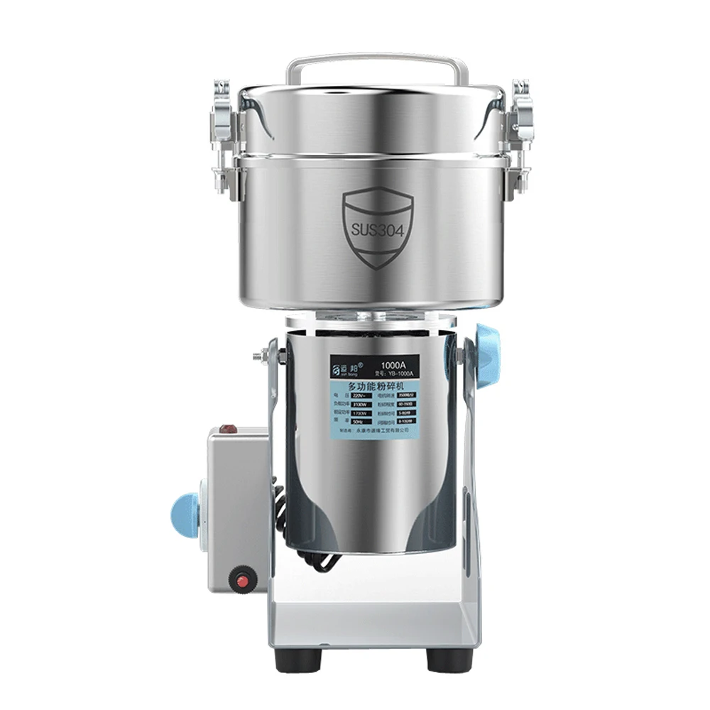 Free Shipping 800g Swing Electric Herb Grinding Machine Soybean Grinder