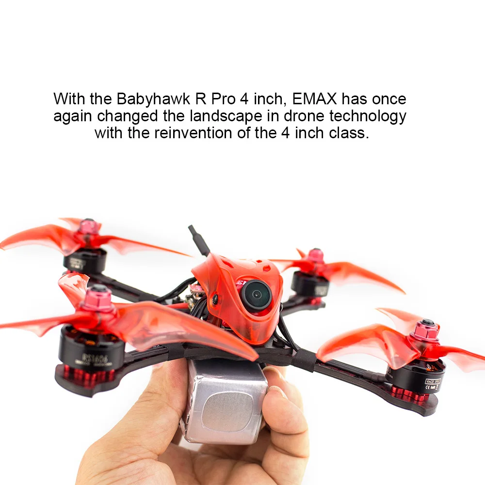 Батарея для Emax babyhawk R Pro 4 FPV гоночный Дрон 600TVL камера бесколлекторный Дрон с приемником 4в1 ESC F4 Контроллер полета BNF Racer Drone