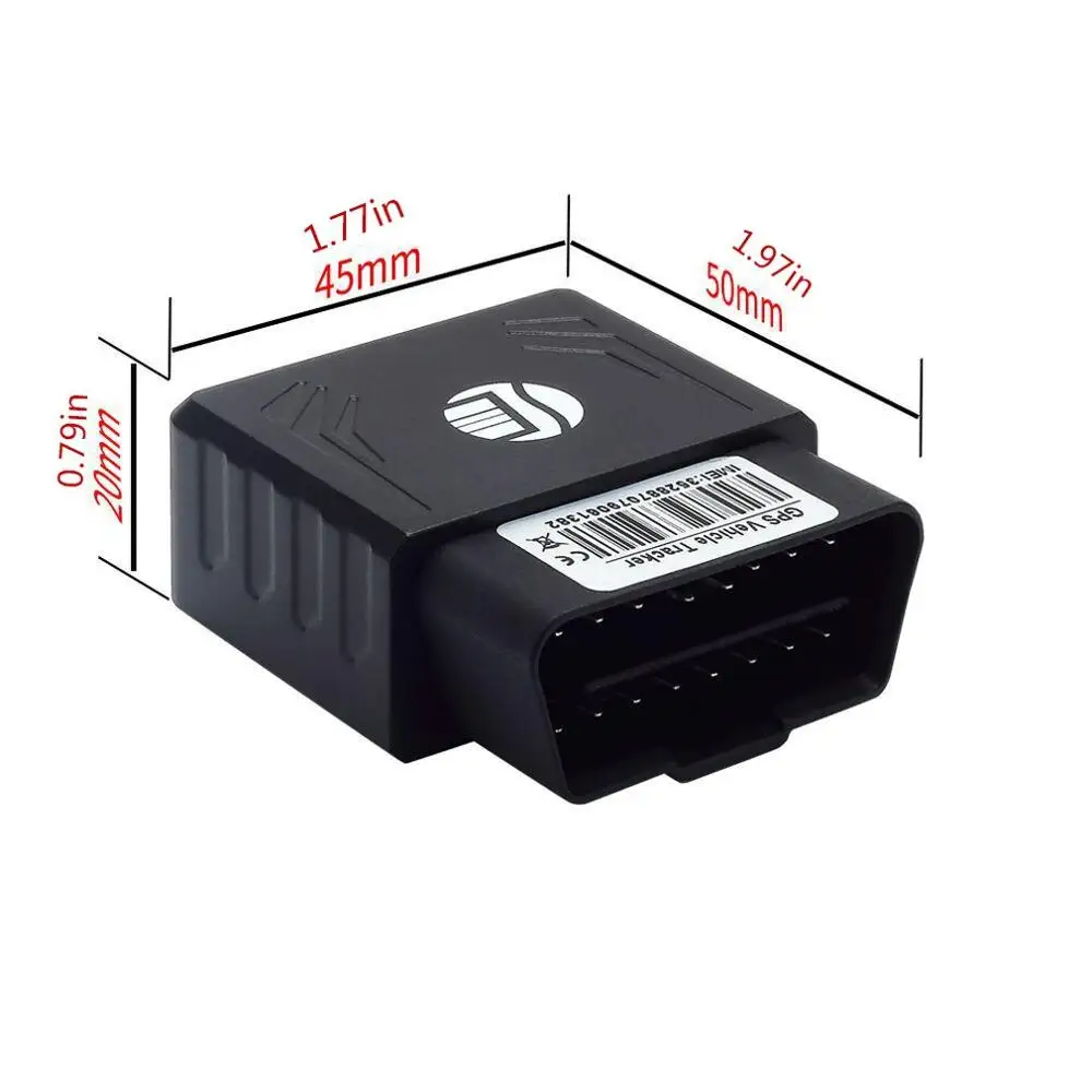 Gps-трекер 16Pin Obd Plug& Play Авто Gsm Obd2 отслеживание Gerat Gps локатор Obdii Mit Онлайн программное обеспечение приложение для IOS Android