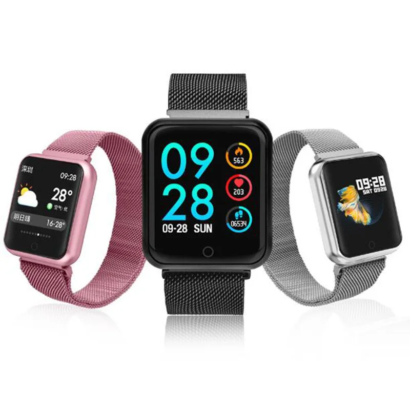 

Smart watch VS Q9 Y6 Pro P68 P70 waterproof bracelet watch Activity Fitness tracker Heart rate monitor BRIM Men women smartwatch