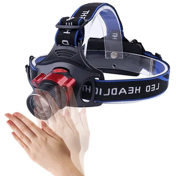 

USB Rechargeable Sensor T6 Led Headlamp Headlight flashlight Head Lamp Torch