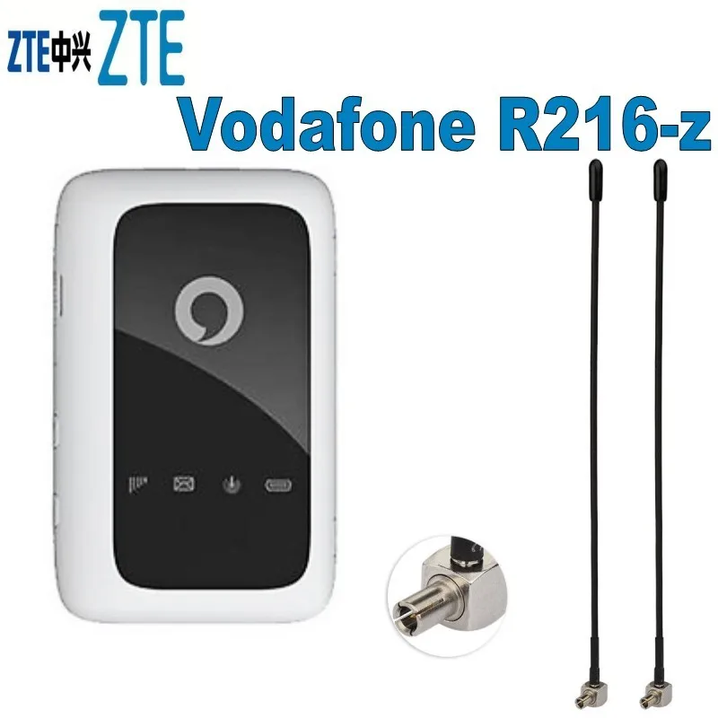 Разблокированный Vodafone Карманный Wifi R216z 150 Мбит/с LTE 4G модем плюс 4g антенна