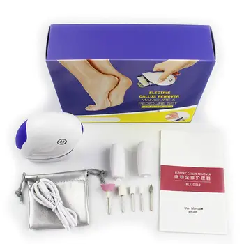 

Electric Foot File Pedicure Tool USB Rechargeable Hard Dry Dead Cuticle Removal Callus Remover Nail Art Feet Care Machine Kit
