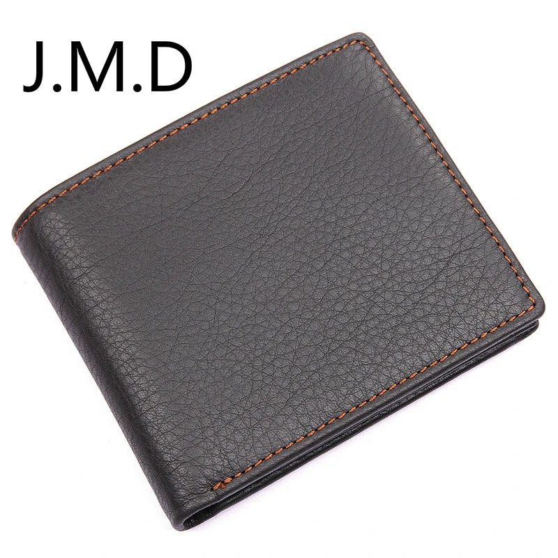

J.M.D Men's Wallet Leather Short Vintage Multi Card New Wallet 8151