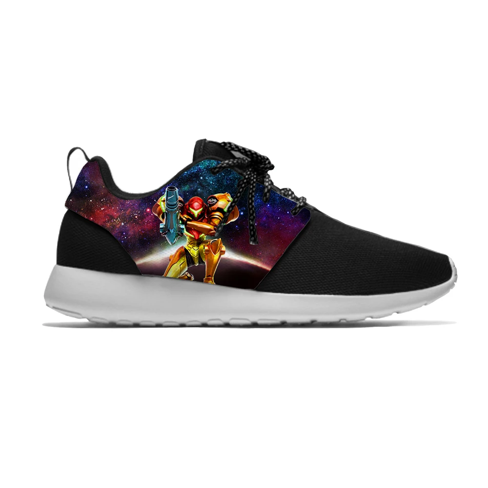 

Super Metroid Nintendo Hot Cool Fashion Amazing Kids Sport Running Shoes Casual Breathable 3D Print Sneakers Boys Children Girl