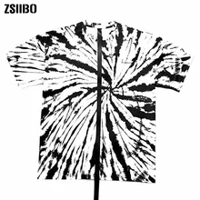 Харадзюку уличная звезда с тем же абстрактным всплеском чернил футболка с коротким рукавом мужская цветная Хлопковая мужская футболка Повседневная одежда