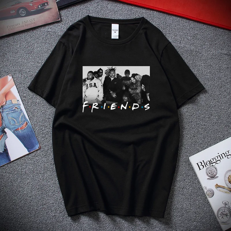 Wu-Tang Clan Short Sleeve T-Shirt Vintage Gift For Men Women Funny Black Tee