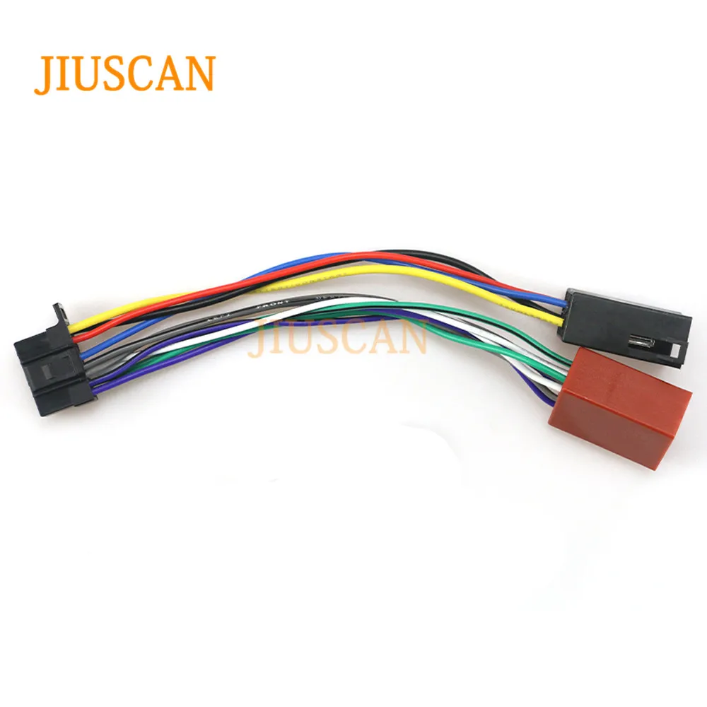 JIUSCAN 15-110 автомобиль ISO жгут головной кабель для SONY CDX стерео радио провода адаптер разъем проводки соединительный кабель