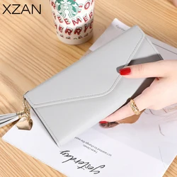 Card Holder Luxury Designer Women's Wallet 2021 New Long Three-fold Multi-card Position Clutch Female Multi-function Coin Purse