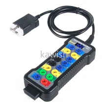 Frete grátis! 2020 novo carro automático quebrar caixa obdii obd breakout box detector de protocolo carro obd2 interface do carro monitor