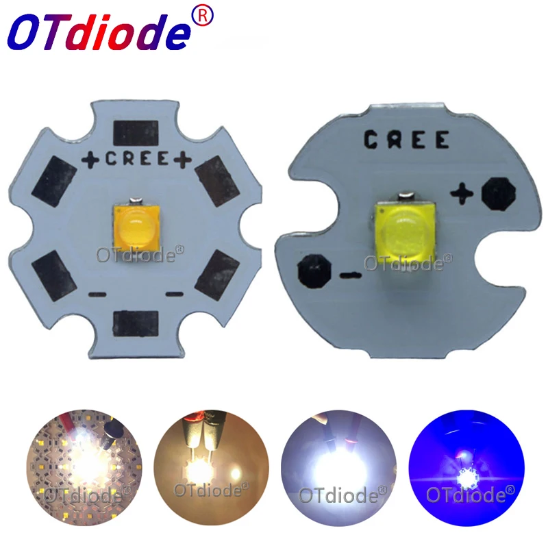 1 10 шт. Cree Xlamp XP G3 Series XPG3 S4 светодиодные чипы 7 Вт 2000 мА диод холодный теплый белый