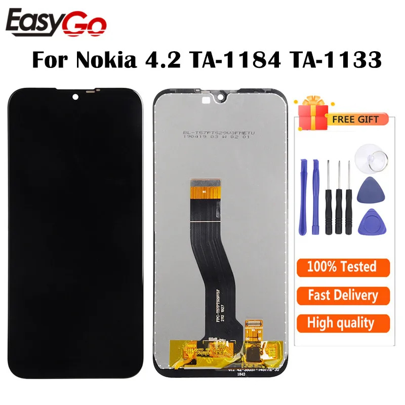 ЖК-дисплей с сенсорным экраном и дигитайзером в сборе для Nokia дисплей 2 бесплатная