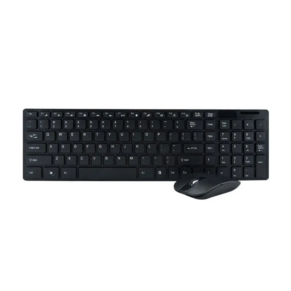 Wireless Keyboard And Mouse Mini Multimedia Keyboard Mouse Combo Set For Notebook Laptop Mac Desktop Office Supplies-2