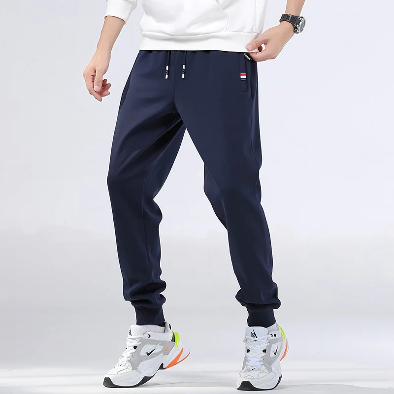 

Spring and autumn fashion men's cropped trousers