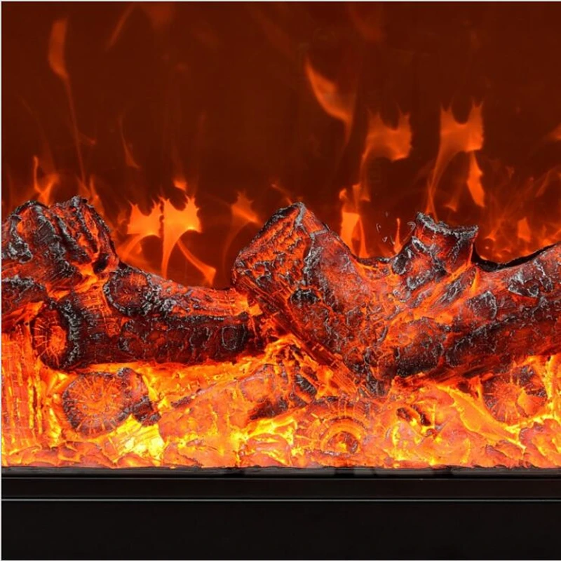 1500mm L Simulation Decorative Log Heater Electric 3d Led Indoor Firewood  Fireplace - AliExpress