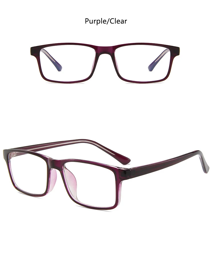 Новые мужские оправы, очки с прозрачными линзами, очки для чтения близорукости, прямоугольные мужские очки, оправа с нулевыми градусами, модные дизайнерские очки