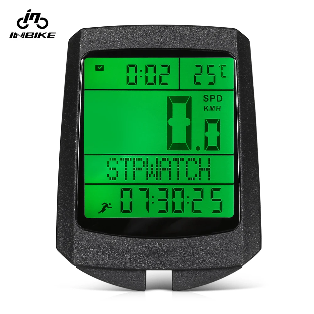 

Inbike Wireless Bicycle Computer Luminous Bike Odometer Riding Speedometer Water Resistance Bike Computer For Cycling