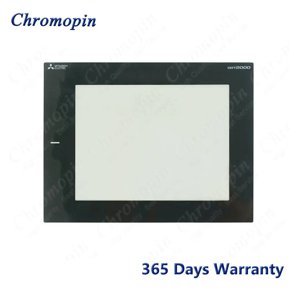 Painel de Vidro da Tela de Toque Digitador para Mitsubishi Gt2308-vtba Gt2308-vtbd Painel de Tela Sensível ao Toque com Frente Sobreposição Película Protetora - Imagem 5