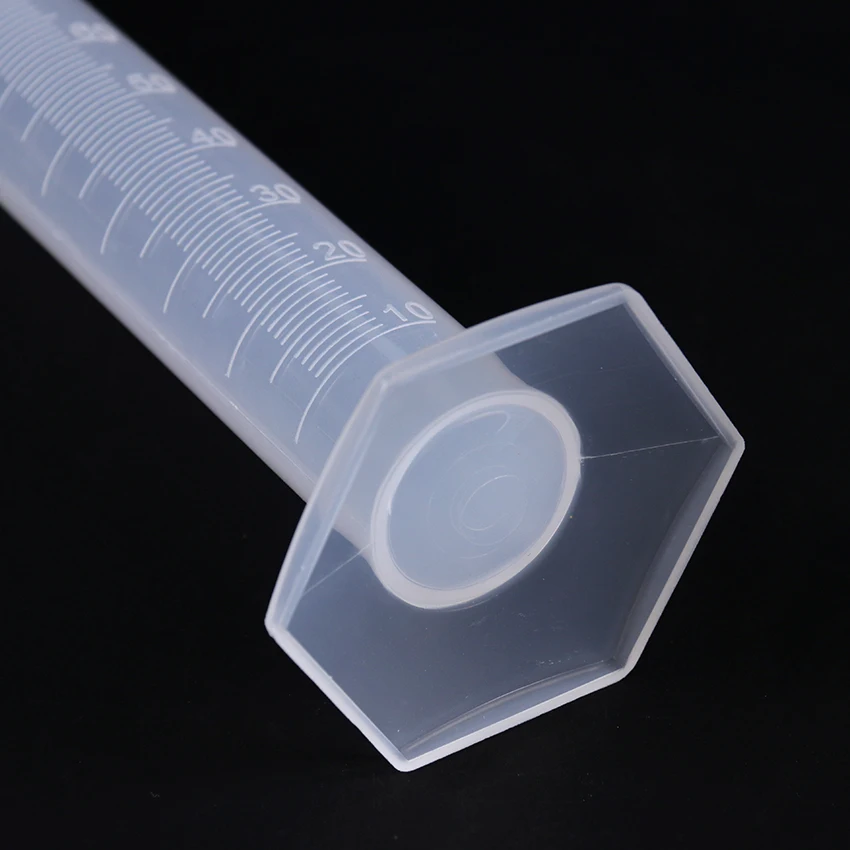 100 мл пластиковый измерительный цилиндр лабораторная жидкость для измерения градуированных пробок прозрачный белый пластиковый химический инструмент