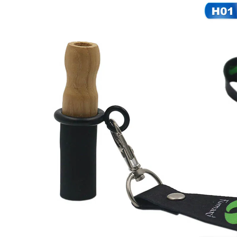 H01 1 шт. деревянный стиль силикагель кальян мундштук Shisha рот советы Sheesha кальян наргиле аксессуары Прямая - Цвет: H01
