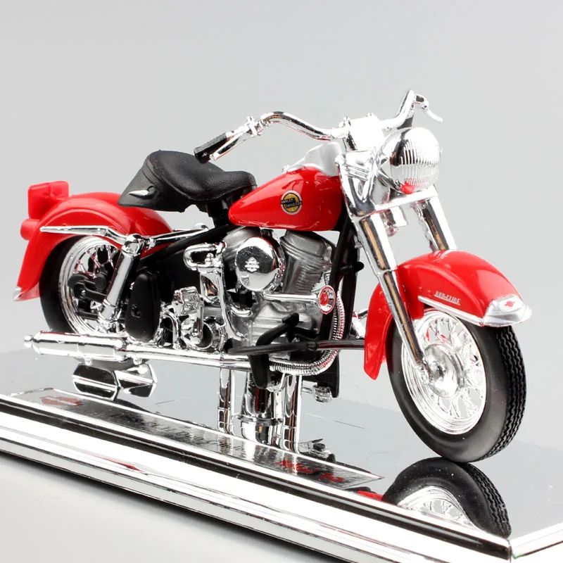 1/18 масштаб винтажный Старый Maisto 1958 FLH Duo Glide велосипед Panhead low rider литье модельные автомобили игрушечные мотоциклы сувенирный подарок