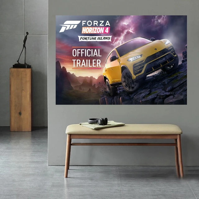 Forza Motorsport Horizon 5 Video Game Poster PC,PS4,Exclusive Role-playing  RPG Game Canvas Custom Poster Alternative Artwork, horizon forza ps4 
