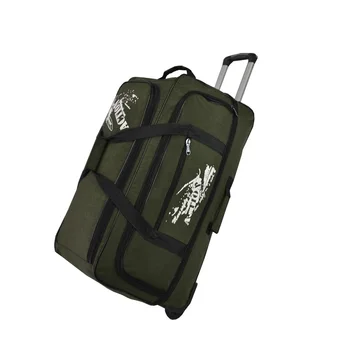 

High quality for long trips Large capacity 32 inch oxford rolling luggage bag abroad folding trolley suitcase