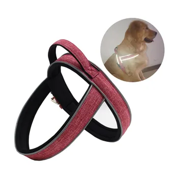 

Dog Harness Adjustable Reflective Dog Collar Anti-accident Dogs Leash for Big Large Medium Small Dogs Pet Supplies