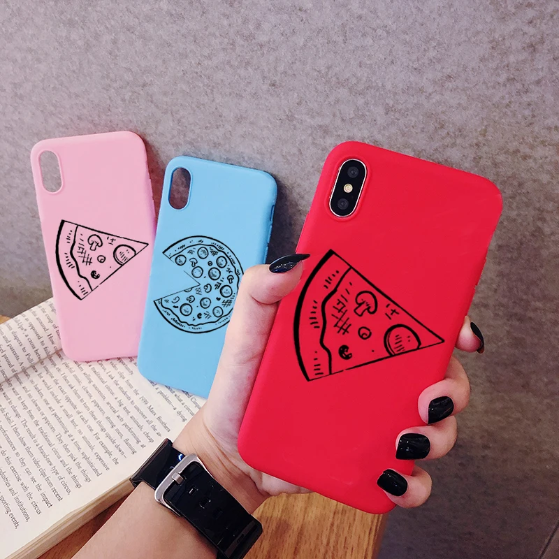 Чехол для телефона с забавной пиццей лучшие друзья Xiaomi Mi 9 8 CC9 Pro SE Lite 6 A1 A2 A3 CC9e