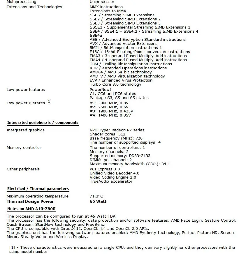 Amd A10 Series Apu A10 7800 A10 7800 3 5 Ghz Quad Core Cpu Procesador De Escritorio Ad7800ybi44ja Ad780bybi44ja 4mb 65w Hembra Fm2 Cpus Aliexpress