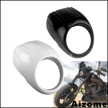 

Motorcycle 5-3/4" Headlight Fairing For Harley Sportster Dyna XL1200 XL883 W/ 39mm Fork Mount 5.75" Front Headlamp Cowl