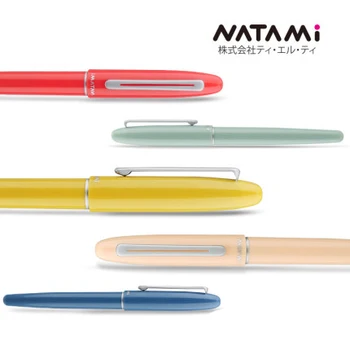 

1PCS Kawaii Japan NATAMI Cute Fountain Pens High Quality First Sight Series Candy Color Ink Pens for Writing Art Supplies