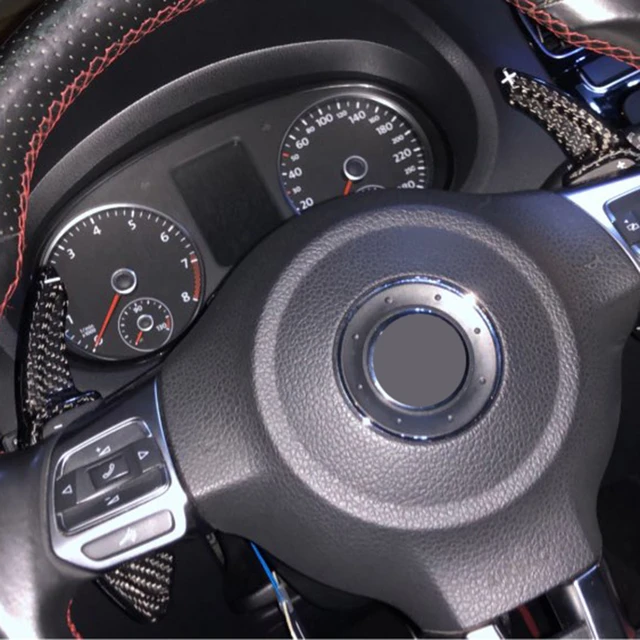 2pcs Car Steering Wheel Shift Paddle Blade Shifter For Vw Cc Golf 6 Passat  B6 Jetta Mk5 Steering Wheel Shifter Car Styling - Steering Wheels &  Steering Wheel Hubs - AliExpress