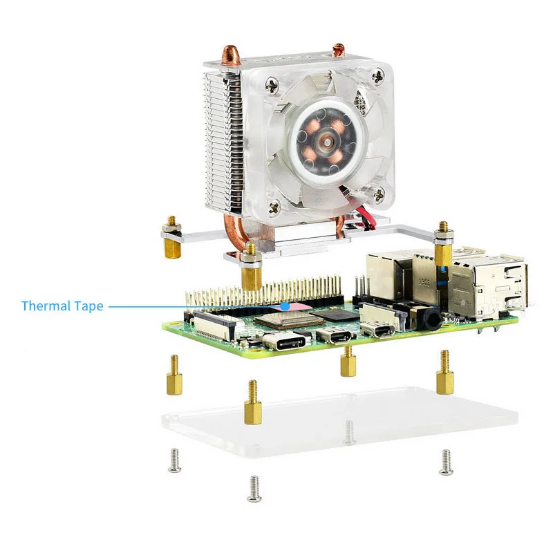 ICE-Tower-Fan-for-Pi-assemble