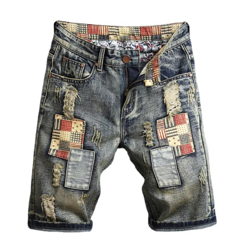 SEVEYFAN 2021 Men's Vintage Ripped 