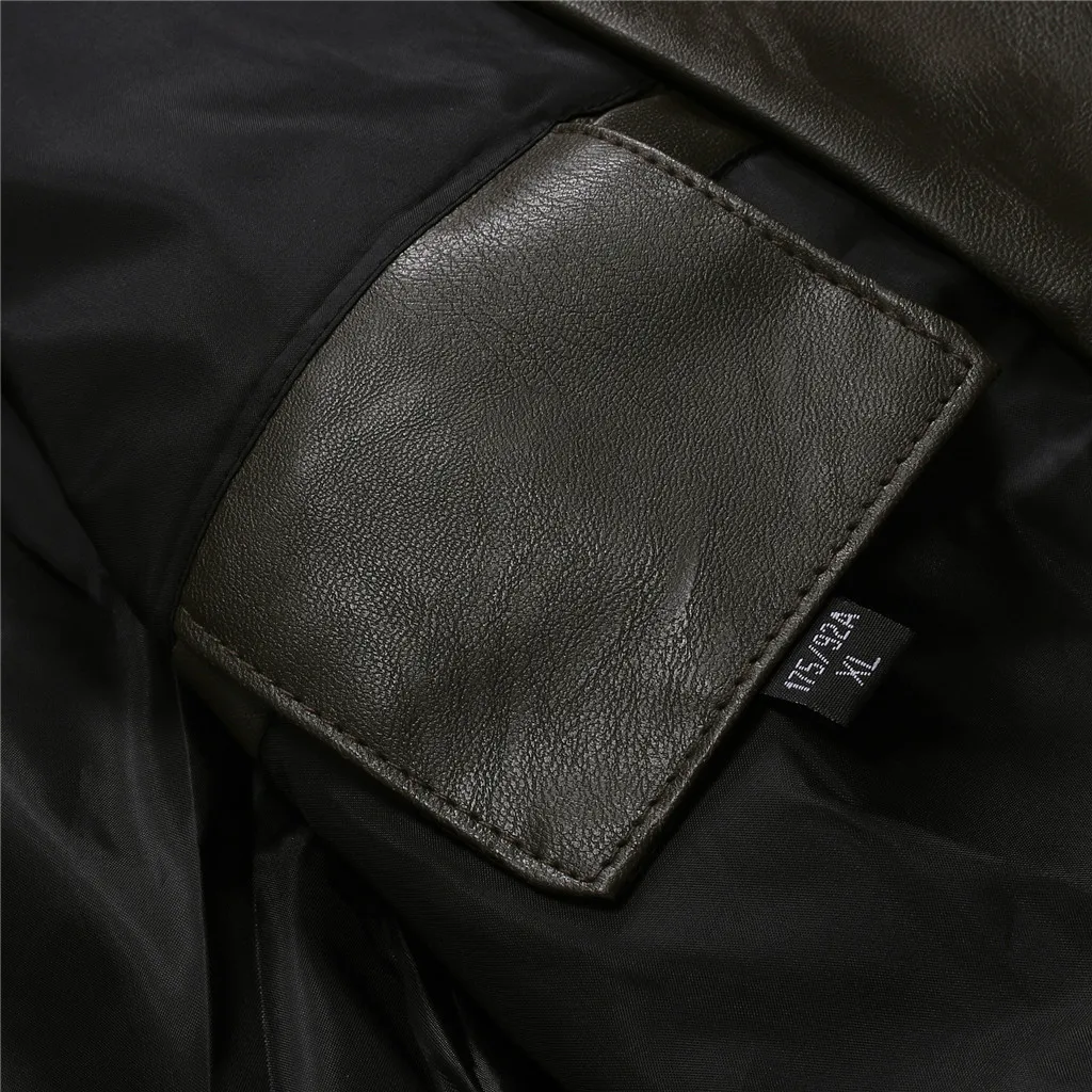 Casaco jaqueta masculino chaqueta hombre пальто мужская осенне-зимняя повседневная плотная кожаная куртка с капюшоном и длинным рукавом