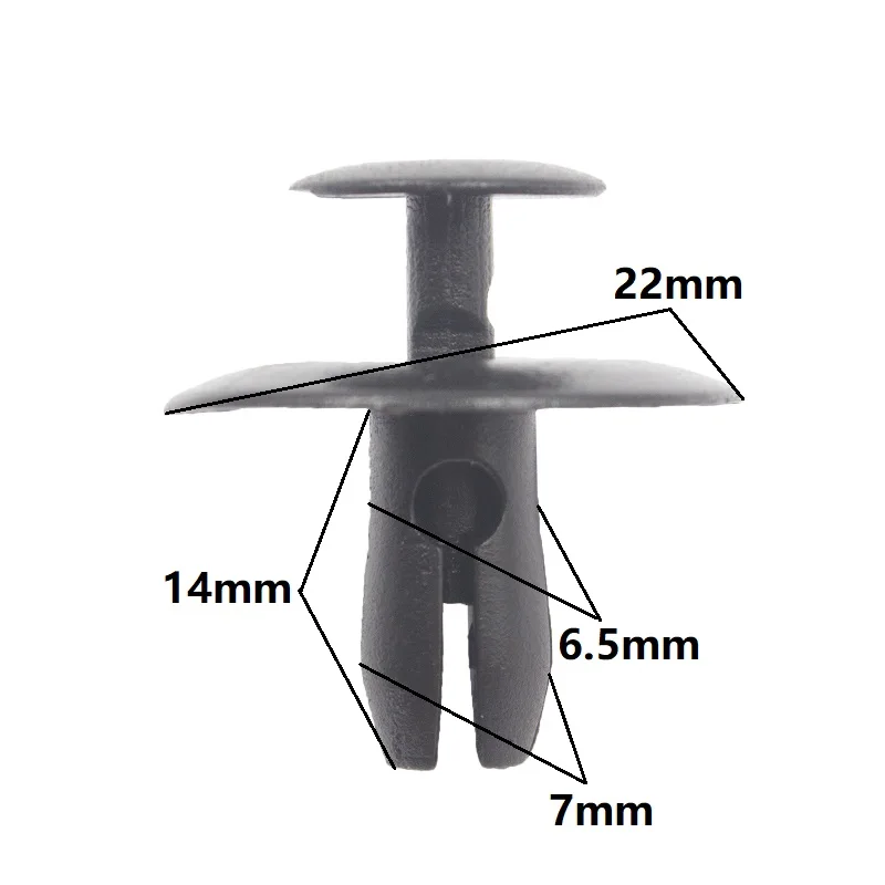 

For Peugeot 206 CITROEN Car Fender Bumper Engine Under Cover POM Push Type Fastener Retainer Clip