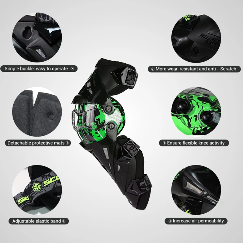 Motorcycle Protective Kneepad Knee Protector Motocross Knee Guards