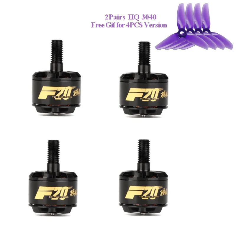 

T-Motor F20II F20 II 1408 3750KV 2800KV Brushless Motor 2-4S HQ 3040 Propeller For RC Drone FPV Racing