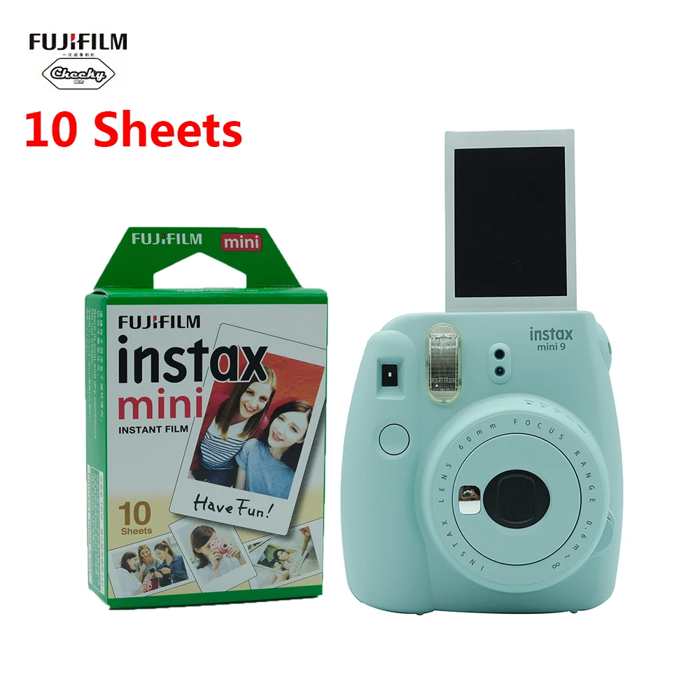Fujifilm Instax Mini 9 мгновенная пленка фотокамера камера Рождественский подарок новинка