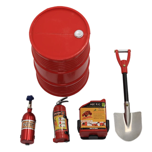 5Pcs 1/10 Rc Crawler Simulation Accessory Parts Model For Axial Scx10 Trx4 Rc Car Parts Toys For Children 1