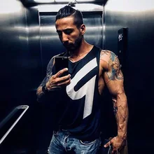 Жилет для фитнеса для мужчин, для занятий спортом на открытом воздухе, для бега, Быстросохнущий Свободный жилет, мужской Летний Стиль