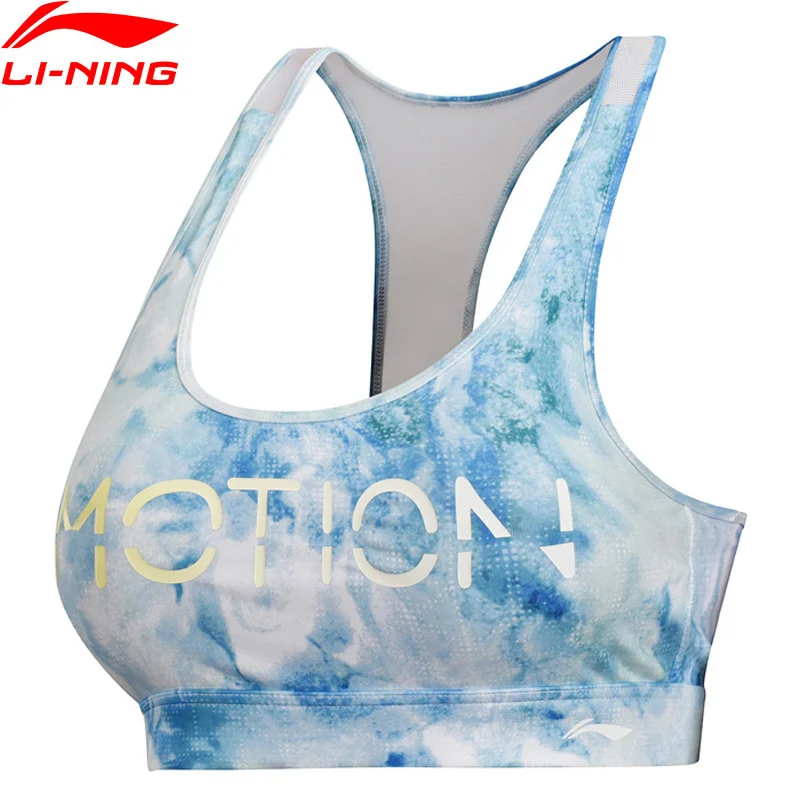 

(Break Code)Li-Ning Women Professional Tight Sport Bras Medium Support Breathable Comfort li ning LiNing Bra AUBN104 WBJ181