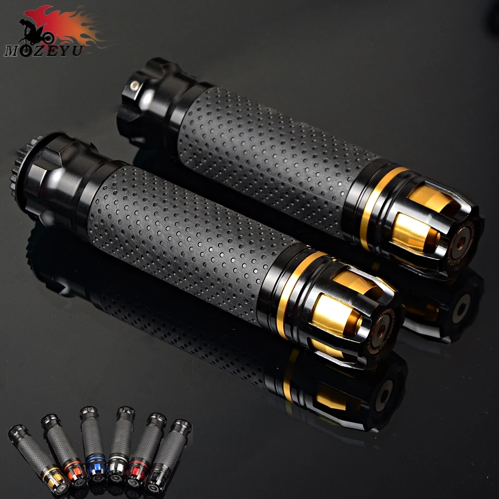 TMAX 500 530 7/8 ''22mm ЧПУ Алюминий+ ПВХ резиновые универсальный мотоцикл для YAMAHA TMAX500 530DX SX рукоятка конец грипса на руль