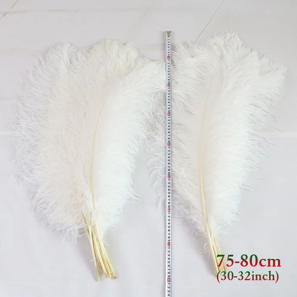 白色 75-80cm 鸵鸟毛 1_副本