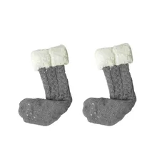 1 пара зимних теплых женских мужских хлопчатобумажных снежных носков бесшовные носки для сна женские бархатные ботинки