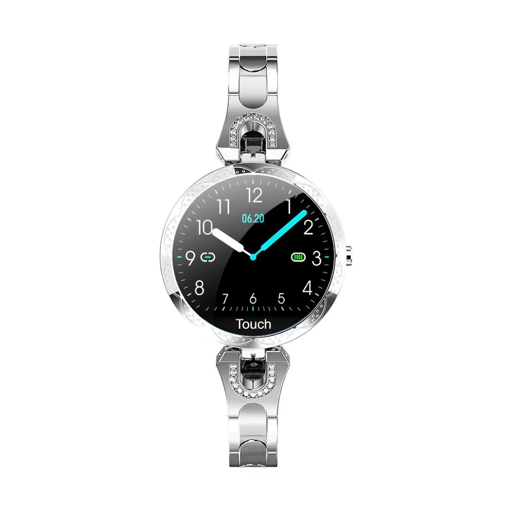 Ak15 умный спортивный браслет часы модные часы для Android IOS xiaomi iphone водонепроницаемые часы пульсометр устройство слежения за кровяным давлением - Цвет: Silver